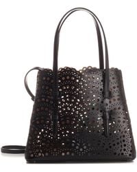 Alaïa - Alaïa Small Mina 25 Bag - Lyst