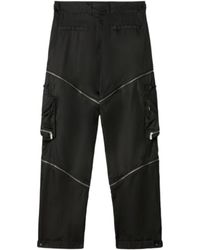 Off-White c/o Virgil Abloh - Zip Detailed Straight Leg Pants - Lyst