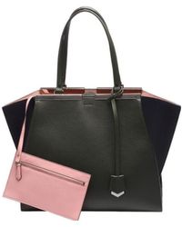 Fendi - Logo Details Handbag - Lyst