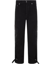 Off-White c/o Virgil Abloh - Logo Patch Cargo Trousers - Lyst