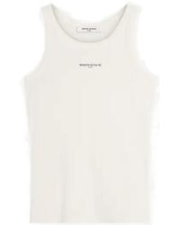 Maison Kitsuné - Maison Kitsuné Logo Ribbed Tank Top - Lyst