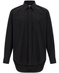 McQueen - Logo Embroidery Shirt - Lyst