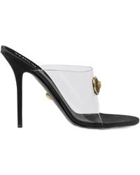 Versace - Vagabond Open-Toe Mules - Lyst