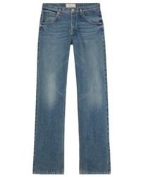 Blumarine - Logo Printed Straight-Leg Jeans - Lyst