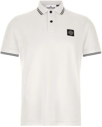 Stone Island - Short-Sleeved Polo Shirt - Lyst