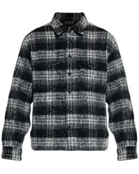 AllSaints - Kory Checked Overshirt - Lyst
