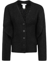 Fabiana Filippi - Rib-Trimmed Woven Cardigan - Lyst
