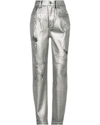 Dolce & Gabbana - Colorful Metallic Jeans - Lyst
