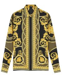 Versace - Shirt With 'La Coupe Des Dieux' Pattern - Lyst
