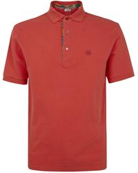Etro - Pegaso Embroidered Polo Shirt - Lyst