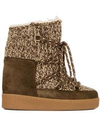 Isabel Marant - Nowla Wedge Snow Boots - Lyst