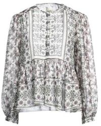 Isabel Marant - Fashion Multi-Color Long Sleeve T-Shirt - Lyst