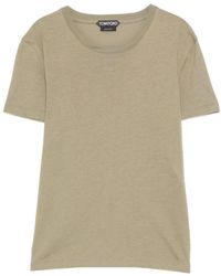 Tom Ford - Crew Neck T-Shirt - Lyst