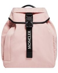 Moncler - Logo Printed Backpack - Lyst