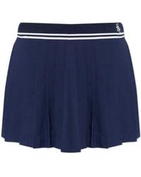 Sporty & Rich - Pleated Midi Skirt - Lyst