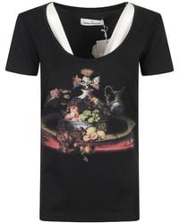 Vivienne Westwood - Graphic Printed Oversized T-Shirt - Lyst