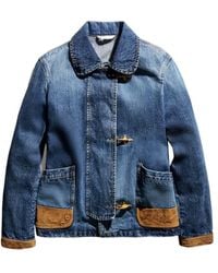 Fay - Hook-Closure Denim Jacket - Lyst