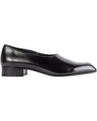 KHAITE - Square-Toe Flat Shoes - Lyst