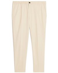 Ami Paris - Mid-Rise Tapered Trousers - Lyst