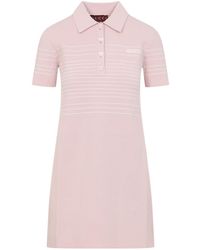 Gucci - Collared Short-Sleeve Dress - Lyst