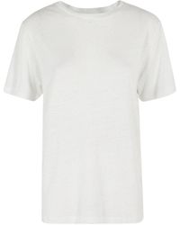 Isabel Marant - Zewel Linen T-Shirt - Lyst