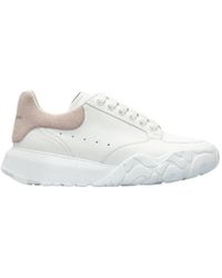 McQueen - Court Lace-Up Sneakers - Lyst