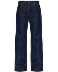 Anine Bing - Washed-Effect Wide-Leg Jeans - Lyst