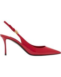 Dolce & Gabbana - Slingback Heeled Pumps - Lyst
