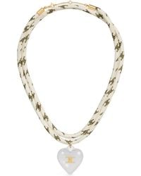 Celine - Cœur Triomphe Necklace - Lyst