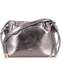 A.P.C. - Metallic Drawstring Shoulder Bag - Lyst