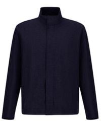 Herno - High-Neck Jacket - Lyst