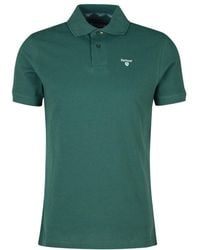 Barbour - Embroidered-Logo Polo Shirt - Lyst