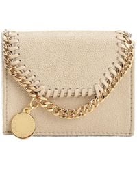 Stella McCartney - Falabella Chain Trifold Wallet - Lyst