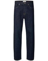 SELECTED - 190 Tapered Fit Jeans - Lyst
