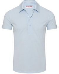 Orlebar Brown - Lapel Short Sleeve Polo Shirt - Lyst