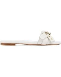 Chloé - Chloé Mae Knot-Detailed Slides - Lyst