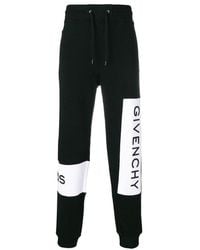 Givenchy - Logo Stitching Embroidery Sweatpants - Lyst