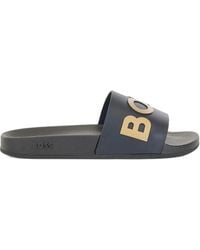 BOSS - Bay Logo Sliders - Lyst
