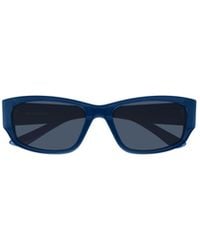 Balenciaga - Eyewear Rectangle Frame Sunglasses - Lyst