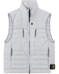 Stone Island - Anti-Drop Finish Down Vest - Lyst