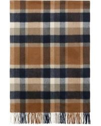 Weekend by Maxmara - Checkered Fringed Scarf - Lyst