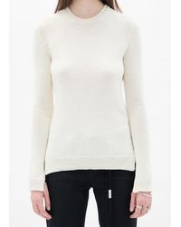 Ann Demeulemeester - Weja Open-Back Sweater - Lyst