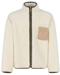 Marni - Zip-Up Fleece Bomber Jacket - Lyst