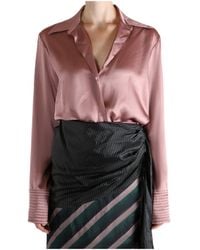 Dries Van Noten - Celinta Satin Shirt - Lyst