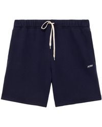 Autry - Logo Embroidered Shorts - Lyst