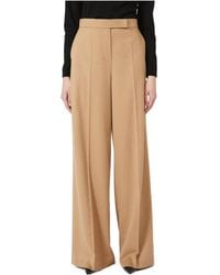 Max Mara - Pleated Casual Pants - Lyst