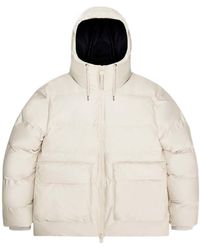 Rains - Long-Sleeved Cotton-Padded Jacket - Lyst