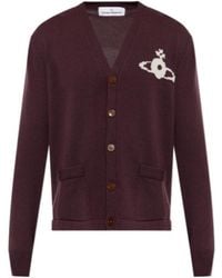 Vivienne Westwood - Alex Orb Wool Cardigan - Lyst