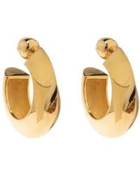 Alaïa - Alaïa Edge Hoops Earrings - Lyst