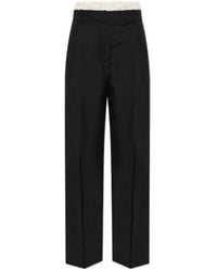Rohe - Pleated Wide-Leg Pants - Lyst